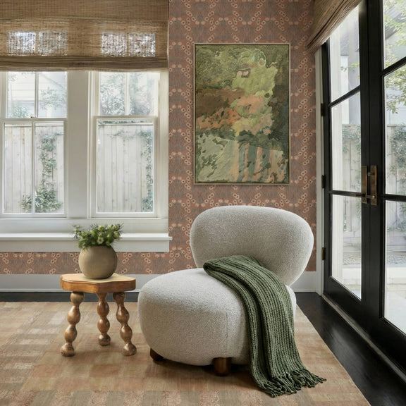 Pucker Accent Chair - Warm Grey