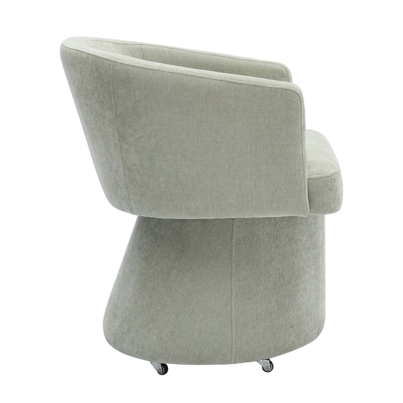 Kristen Rolling Desk Chair - Green