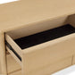 Tyra 62" Ash 6-Drawer Dresser - Natural