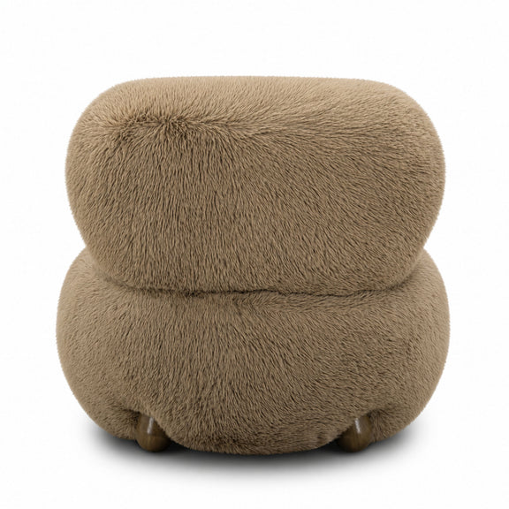 Pucker Accent Chair - Taupe