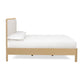 Rafaelle Natural Solid Ash Bed - Cream,Natural