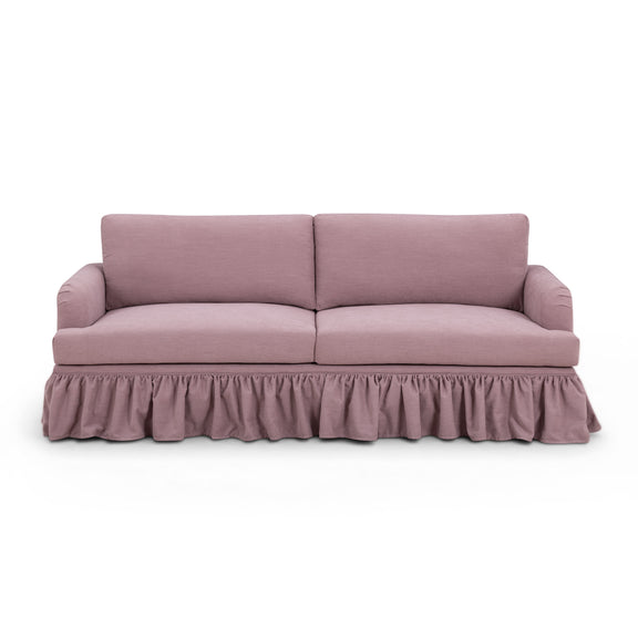 Gertrude 90" Sofa - Mauve