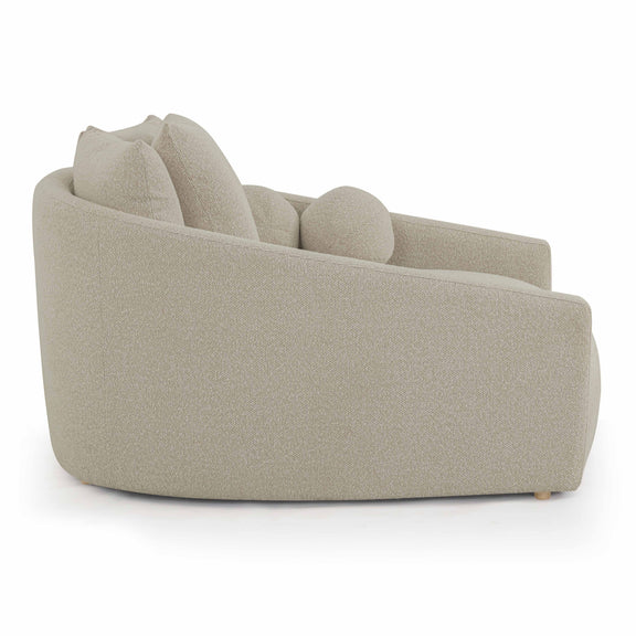 Hanim 54" Daybed - Warm Grey