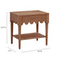Oodle 24" Nightstand With Drawer - Walnut