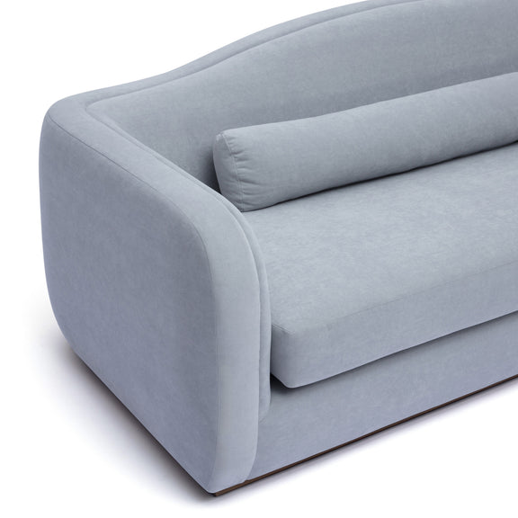 Camille 99" Sofa - Baby Blue
