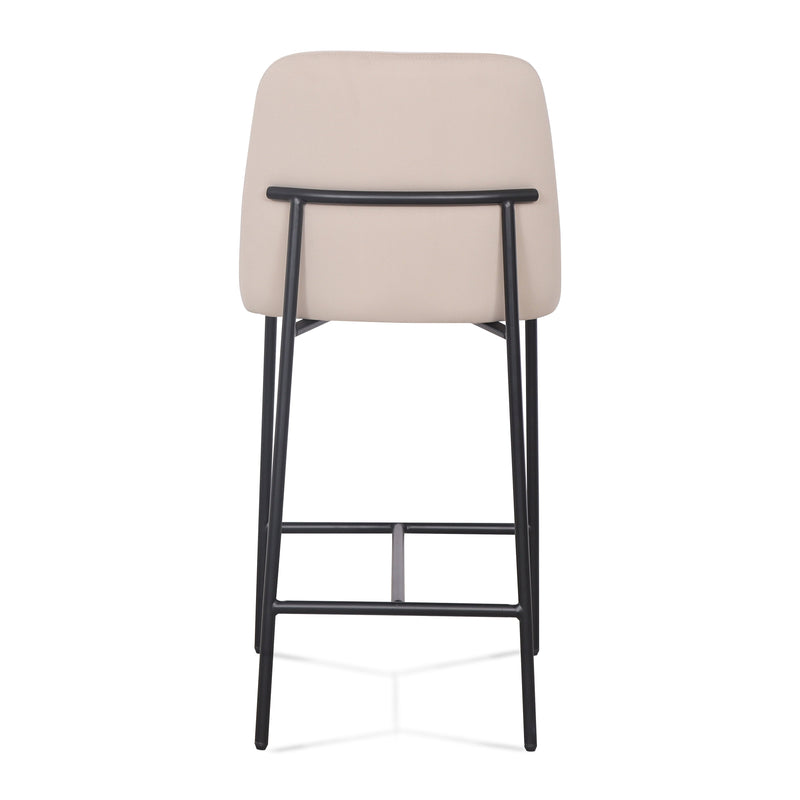 Sydney Performance Velvet Counter Stool Set of 2 - Taupe