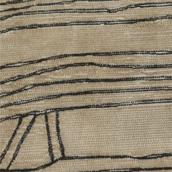 Daphne Natural Hand Tufted Wool Area Rug 5'X8'