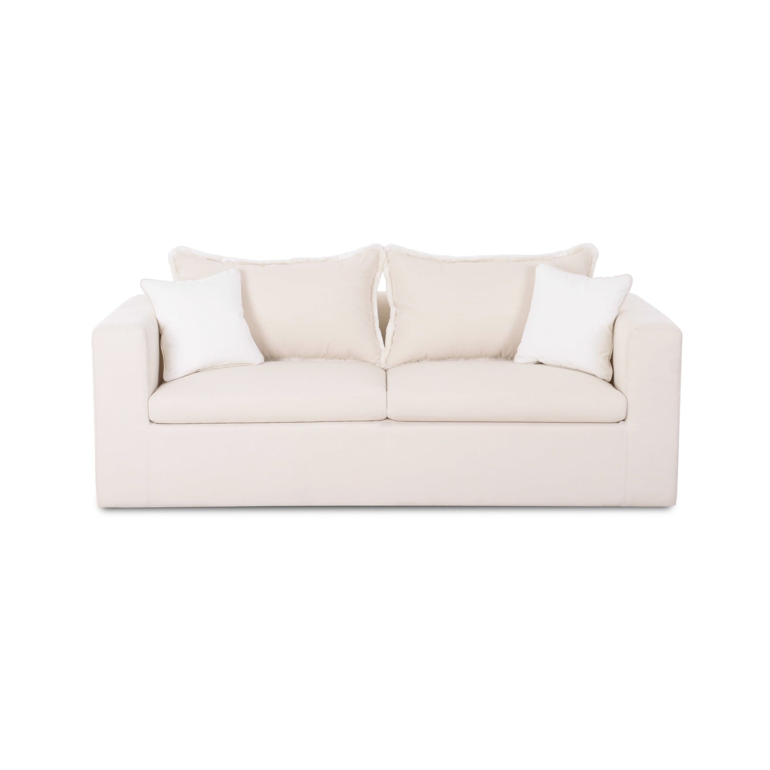 Salty 85" Indoor/Outdoor Sofa - Cream