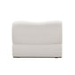Zenith Contract-Grade Upcycled Fabric Armless Chair - Cream