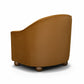 Cettie Performance Velvet Accent Chair - Cognac