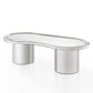 Sorya 51" Chrome Coffee Table