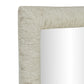 Orpheus 34"X47" Ribbed Faux Stone Rectangular Wall Mirror