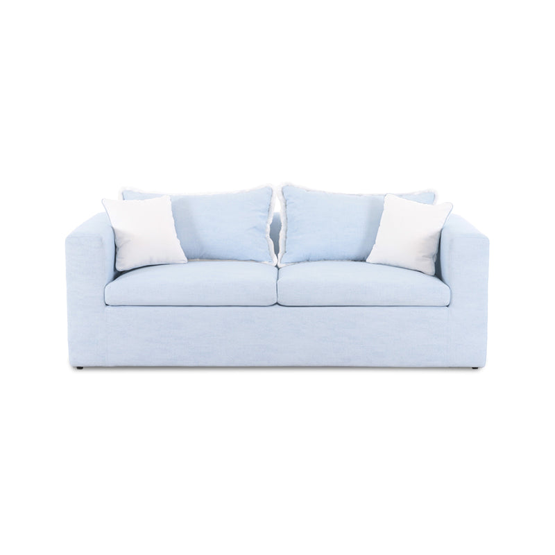 Salty 85" Indoor/Outdoor Sofa - Light Blue