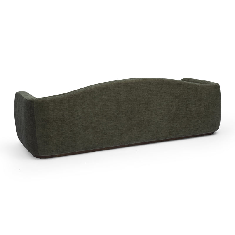 Camille 99" Sofa - Green