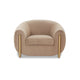 Lina Accent Chair by Inspire Me! Home Decor - Cafe Au Lait