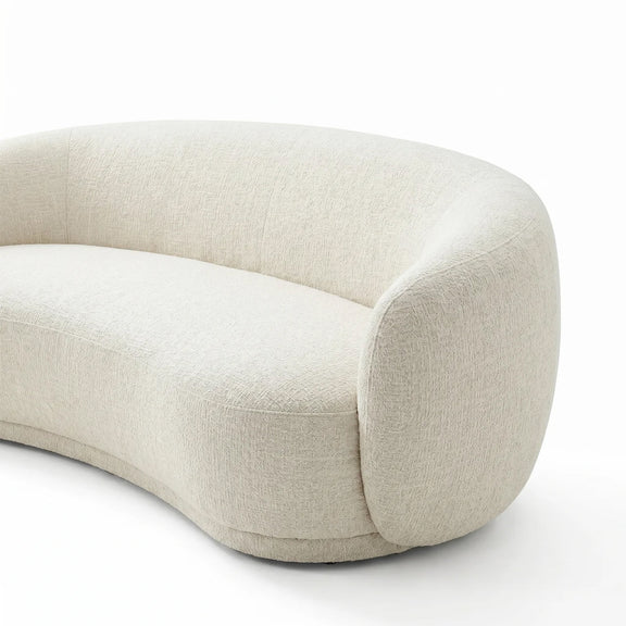 Kendall Sofa (90"-120") - Off-White / 120"