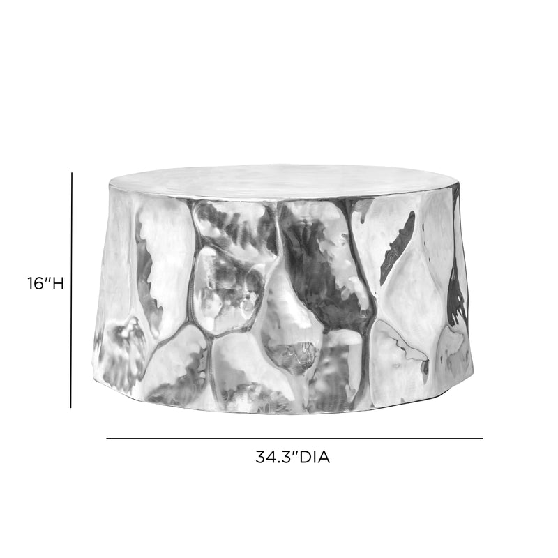 Forma 34" Chrome Coffee Table