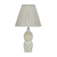 Edith Curved Papier Mache Flower Pleated Table Lamp