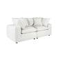 Cali 80" Modular Loveseat - Pearl