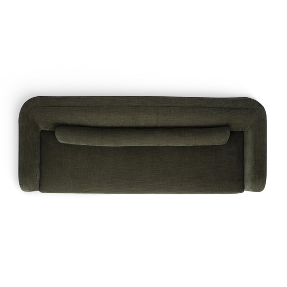 Camille 99" Sofa - Green