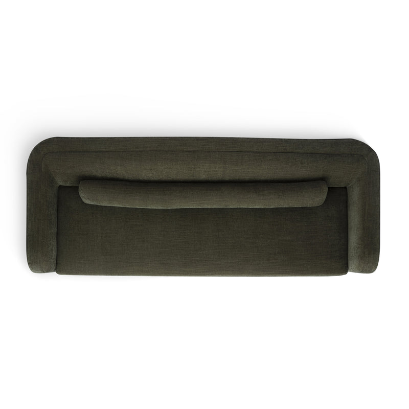 Camille 99" Sofa - Green