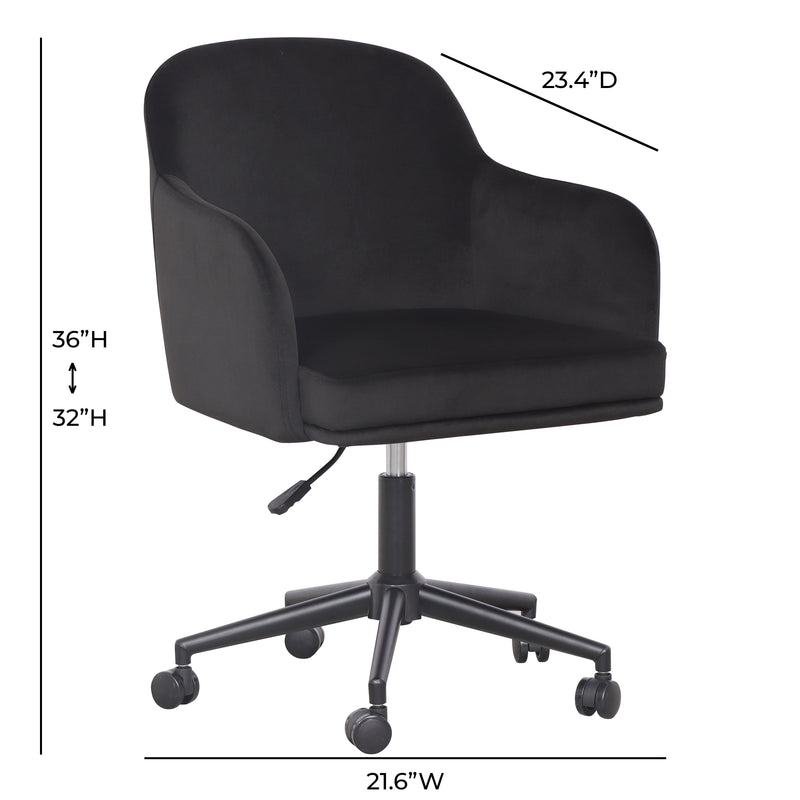 Sydney Office Desk Chair - Black