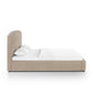 Leah Performance Chenille Bed - Taupe