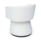 Kristen Rolling Desk Chair - Off-White