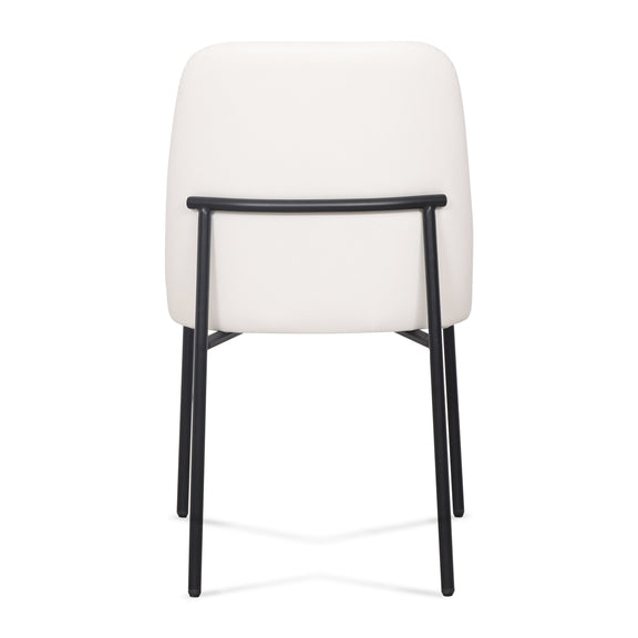 Sydney Performance Vegan Leather Dining Chair - Set of 2 - Cream
