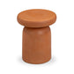 Lydia Concrete Indoor/Outdoor Side Table - Orange
