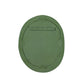 Orpheus 22"X28" Ribbed Forest Green Fiberglass Thick Wall Mirror