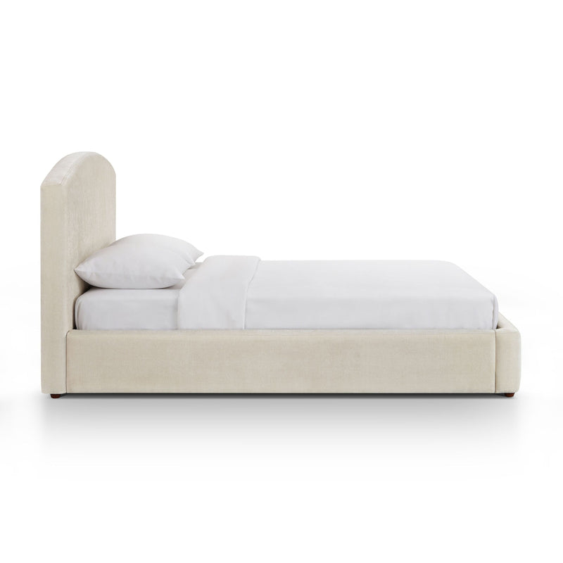 Leah Performance Chenille Bed - Cream