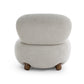 Pucker Accent Chair - Warm Grey