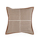 Kora 20" Cotton Jute Contract-Grade Throw Pillow - Brown / With Insert