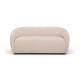Jordan 70" Textured Performance Velvet Loveseat - Blush