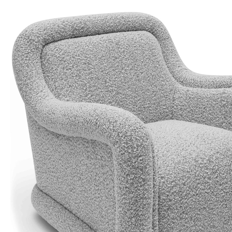 Charli Performance Swivel Chair - Grey