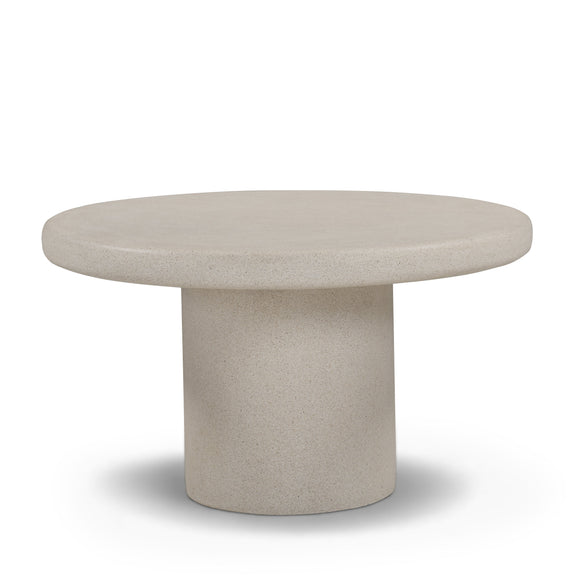 Jade Concrete Indoor/Outdoor Nesting Coffee Table Set - Cream