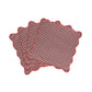 Crissy Cotton Canvas Printed Napkins - Set of 4 - Rust Vintage Floral