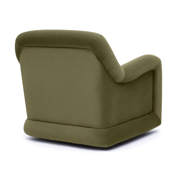 Charli Performance Swivel Chair - Green