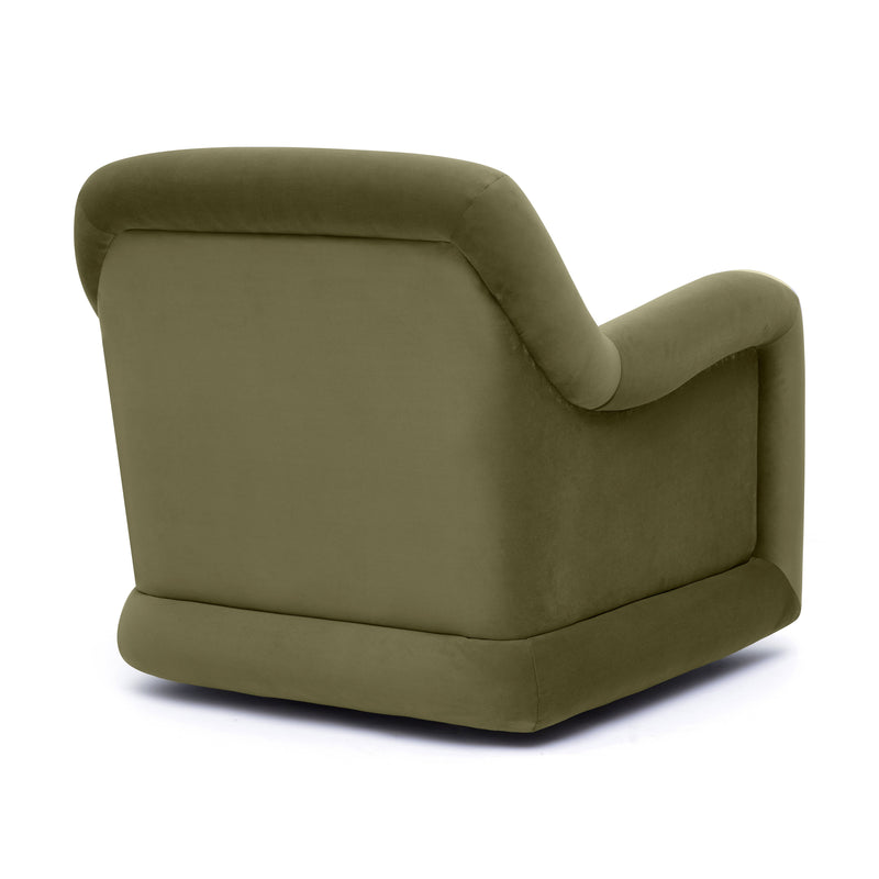 Charli Performance Swivel Chair - Green