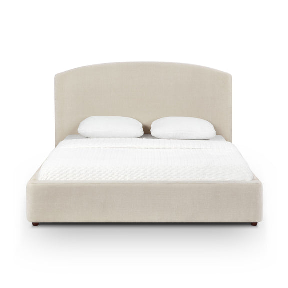 Leah Performance Chenille Bed - Cream