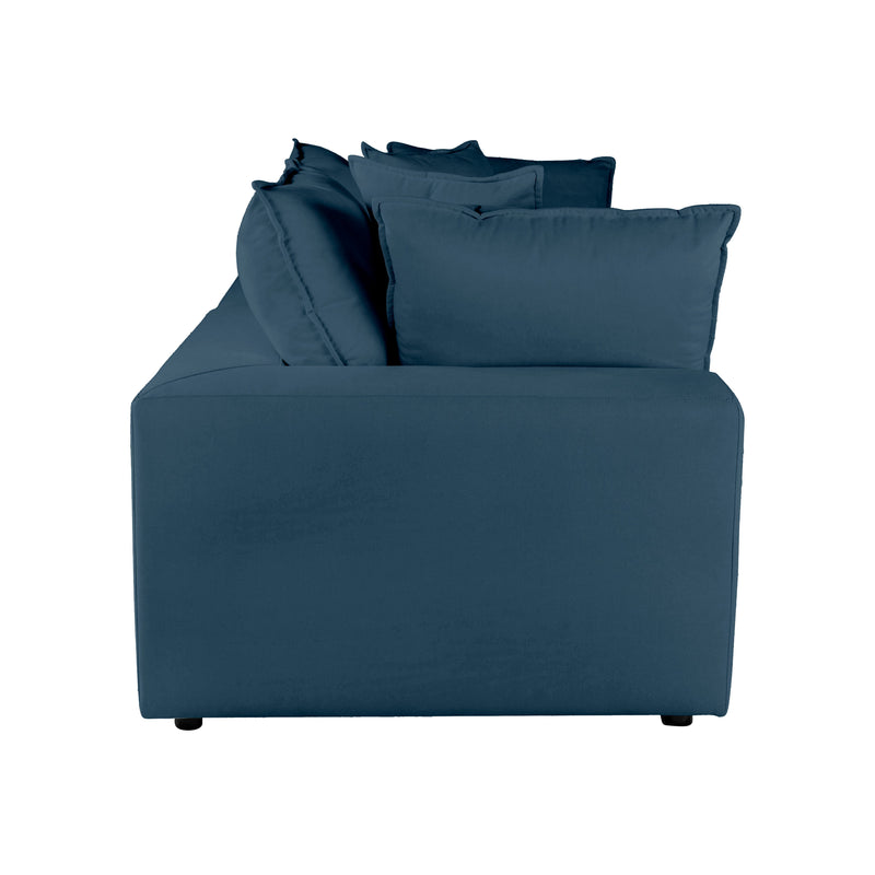 Cali 80" Modular Loveseat - Navy
