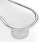 Sorya 51" Chrome Coffee Table
