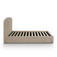 Leah Performance Chenille Bed - Taupe