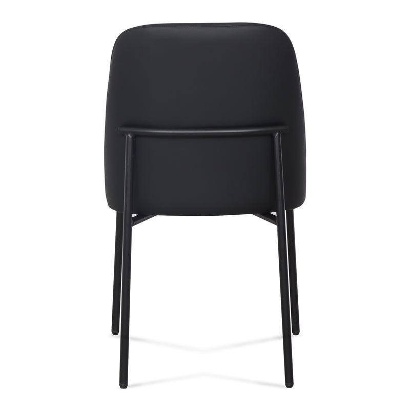 Sydney Performance Vegan Leather Dining Chair - Set of 2 - Black