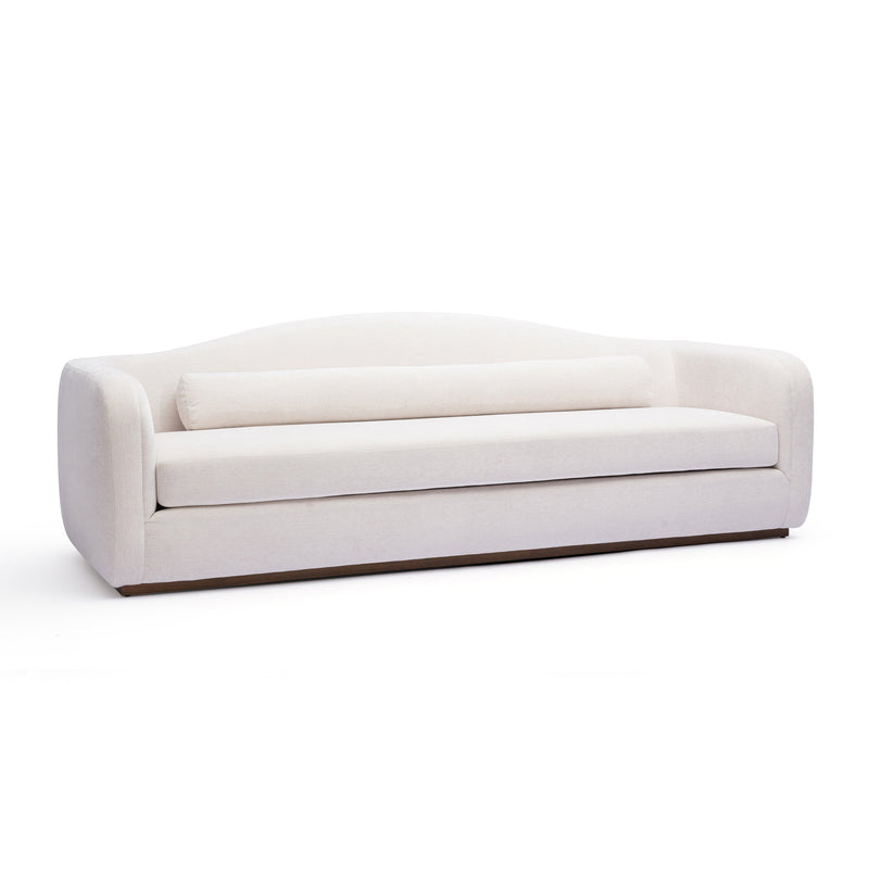 Camille 99" Sofa - Cream