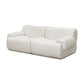 Zenith 80" Modular Loveseat - Cream