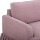 Gertrude 90" Sofa - Mauve
