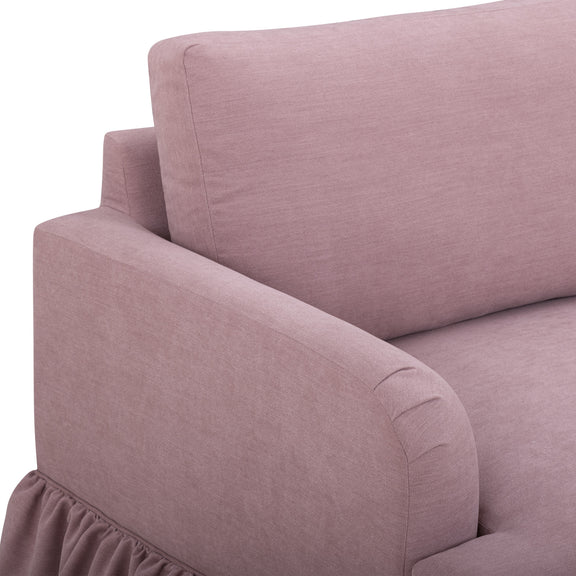 Gertrude 90" Sofa - Mauve