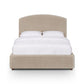 Leah Performance Chenille Bed - Taupe